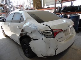 2014 Toyota Corolla LE White 1.8L AT #Z24758
